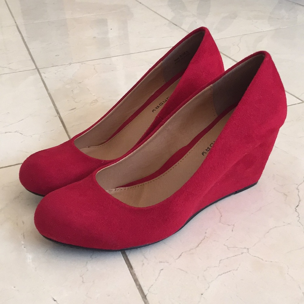 Ruby Nima Wedge Pumps